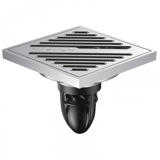 Душевой трап MAGdrain PFC 30 Q50-B хром 100*100 мм